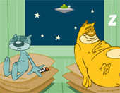 Jim The Cat In Dandy Gets Abducted