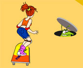 Skateboard Girl