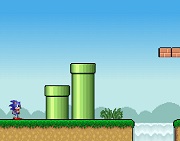 Sonic Lost In Mario World